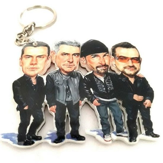 Cover for U2 · Portachiavi In Metallo Caricature Music Legends-U2 (MERCH)