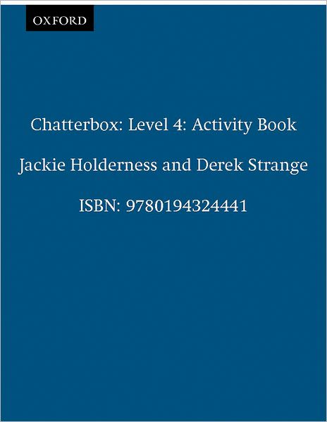 Cover for Jackie Holderness · Chatterbox: Level 4: Activity Book - Chatterbox (Paperback Book) (1991)