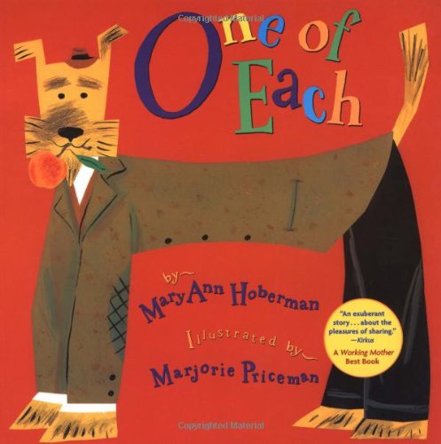 Cover for Mary Ann Hoberman · One of Each (Paperback Book) (2000)