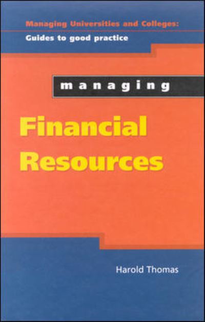 Cover for Thomas · Managing Financial Resources (Paperback Book) (2001)