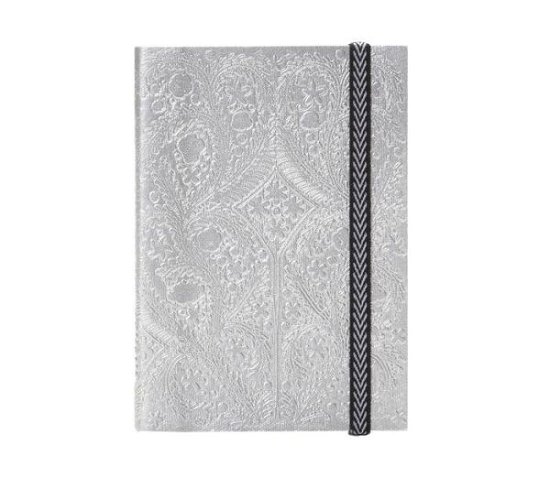 Christian Lacroix Silver A5 8" X 6" Paseo Notebook - Christian Lacroix - Bøger - Galison - 9780735350441 - 1. september 2016