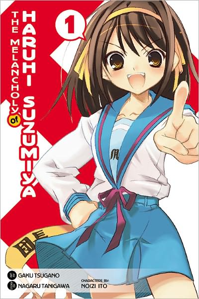 Cover for Nagaru Tanigawa · The Melancholy of Haruhi Suzumiya, Vol. 1 (Manga) (Paperback Book) (2008)