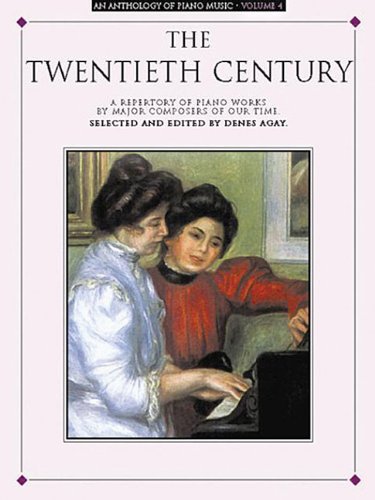 Cover for Igor Stravinsky · The Twentieth Century: a Repertory of Piano Works by Major Composters of Our Times (Anthology of Piano Music, Vol. 4) (Paperback Book) (1992)