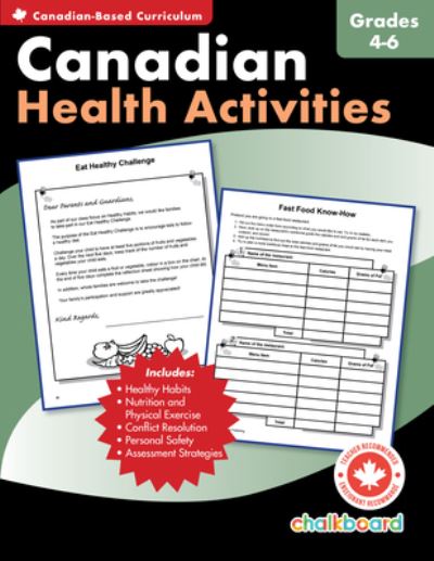 Cover for Demetra Turnbull · Canadian Health Activities Grades 4-6 (Book) (2007)