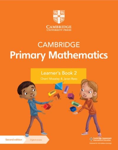 Cover for Cherri Moseley · Cambridge Primary Mathematics Learner's Book 2 with Digital Access (1 Year) - Cambridge Primary Maths (Bog) [2 Revised edition] (2021)