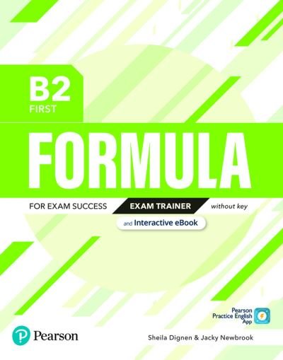 Cover for Pearson Education · Formula B2 First Exam Trainer without key &amp; eBook (Bok) (2020)