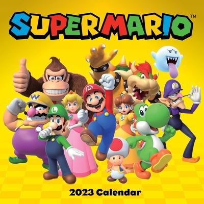 Super Mario 2023 Wall Calendar - Nintendo - Merchandise - ABRAMS - 9781419763441 - 9. august 2022