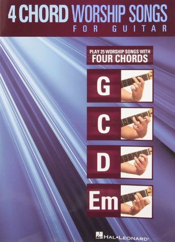 Cover for Hal Leonard Corp. · 4-chord Worship Songs for Guitar (G-c-d-em) (Paperback Book) (2010)