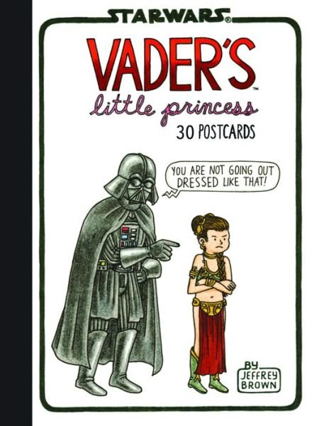 Vader's Little Princess Postcards - Jeffrey Brown - Books - Chronicle Books - 9781452135441 - May 1, 2014