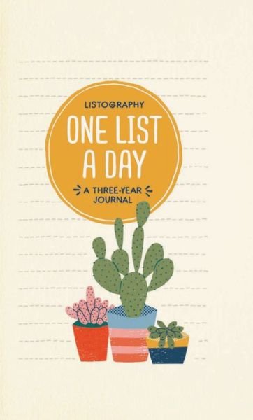 Cover for Lisa Nola · Listography: One List a Day - Listography (Papirvare) (2018)