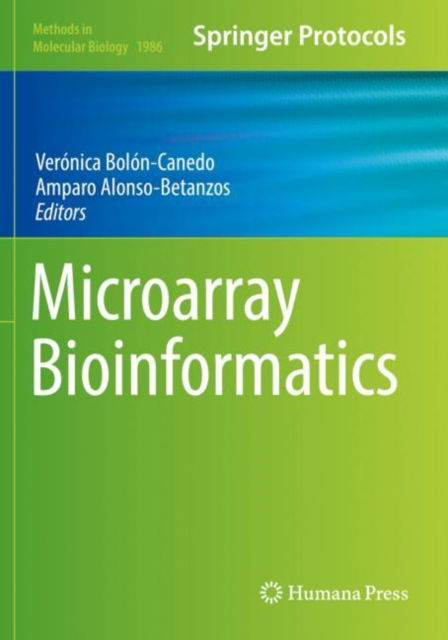 Cover for Microarray Bioinformatics - Methods in Molecular Biology (Paperback Book) [2019 edition] (2020)