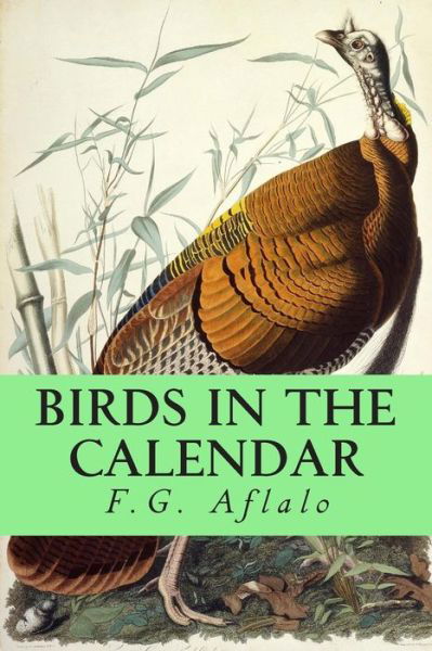Cover for F G Aflalo · Birds in the Calandar (Paperback Bog) (2014)