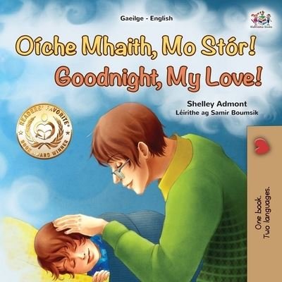 Cover for Shelley Admont · Goodnight, My Love! (Irish English Bilingual Children's Book) (Paperback Book) (2022)