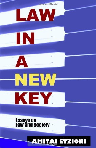 Cover for Amitai Etzioni · Law in a New Key: Essays on Law and Society (Pocketbok) (2011)