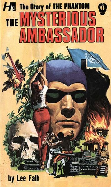 Cover for Lee Falk · The Phantom: The Complete Avon Novels: Volume #6 The Mysterious Ambassador (Paperback Book) (2018)