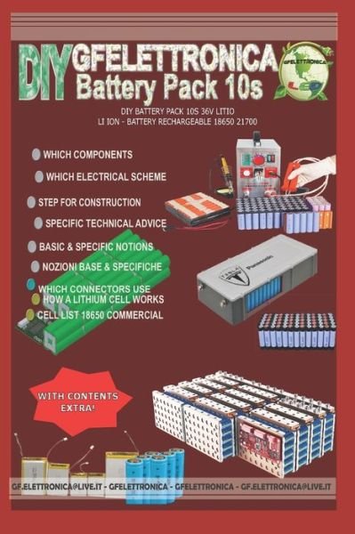 Cover for Fox Gf Fox · Diy Battery Pack 10s 36v Litio - Li Ion - Battery Rechargeable 18650 21700 (Paperback Bog) (2019)