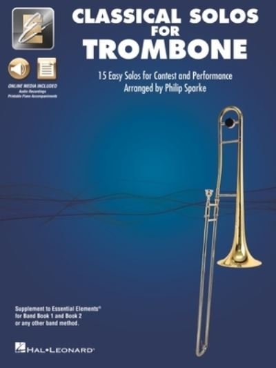 Cover for Hal Leonard Corp. · Essential Elements Classical Solos for Trombone (Book) (2022)