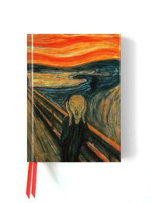 Cover for Edvard Munch the Scream · Edvard Munch: The Scream (Foiled Journal) - Flame Tree Notebooks (Skrivemateriell) (2015)