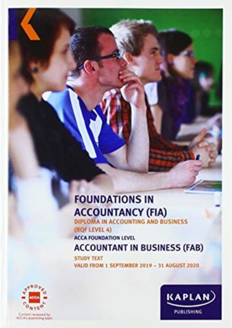 Cover for Kaplan Publishing · Accountant in Business - Study Text (Paperback Book) (2019)