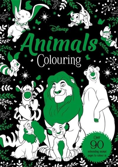 Cover for Walt Disney · Disney: Animals Colouring - Young Adult Colouring (Paperback Book) (2023)