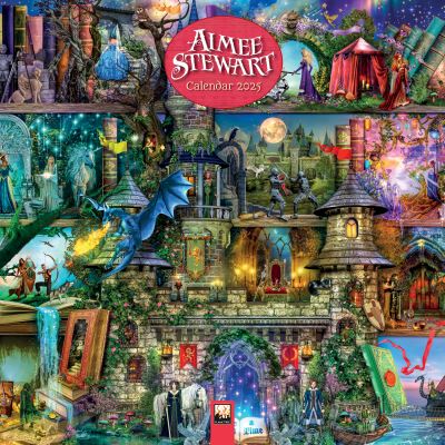 Aimee Stewart Wall Calendar 2025 (Art Calendar) - Flame Tree Studio - Merchandise - Flame Tree Publishing - 9781835620441 - June 11, 2024