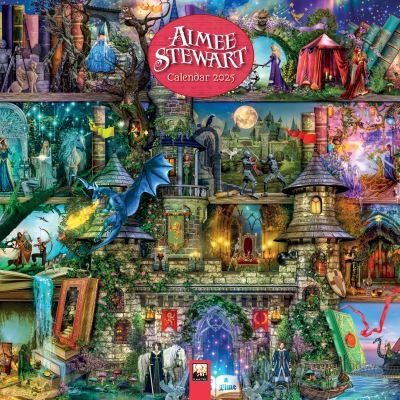 Cover for Flame Tree Studio · Aimee Stewart Wall Calendar 2025 (Art Calendar) (Kalender) [New edition] (2024)
