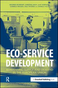 Cover for Siegfried Behrendt · Eco-service Development: Reinventing Supply and Demand in the European Union (Hardcover Book) (2003)