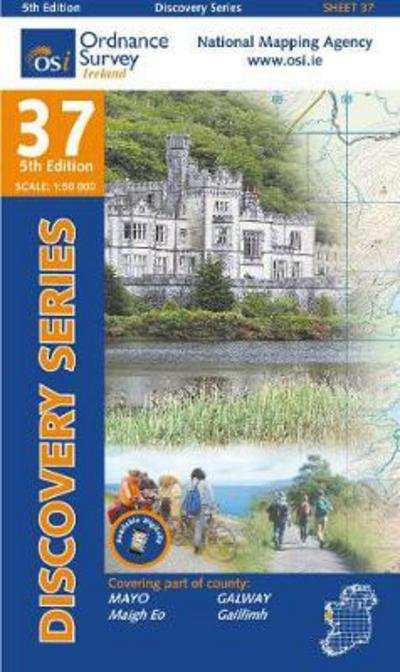 Cover for Ordnance Survey Ireland · Mayo (SW), Galway - Irish Discovery Series (Kort) [5 Revised edition] (2015)