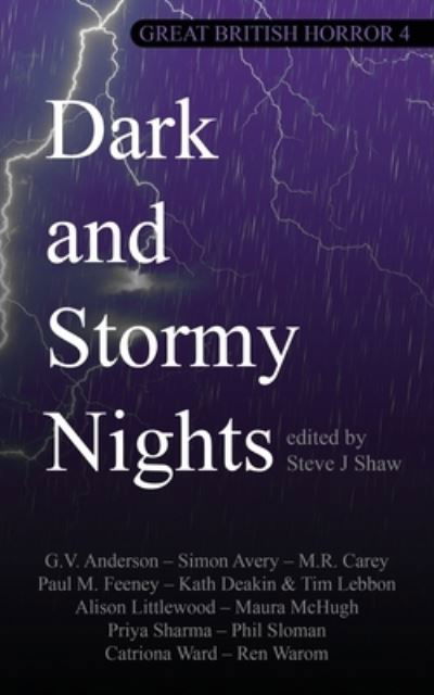 Cover for Steve J Shaw · Great British Horror 4: Dark and Stormy Nights - Great British Horror (Paperback Book) (2020)