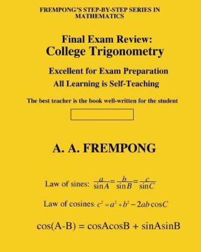 Cover for A a Frempong · Final Exam Review (Taschenbuch) (2017)