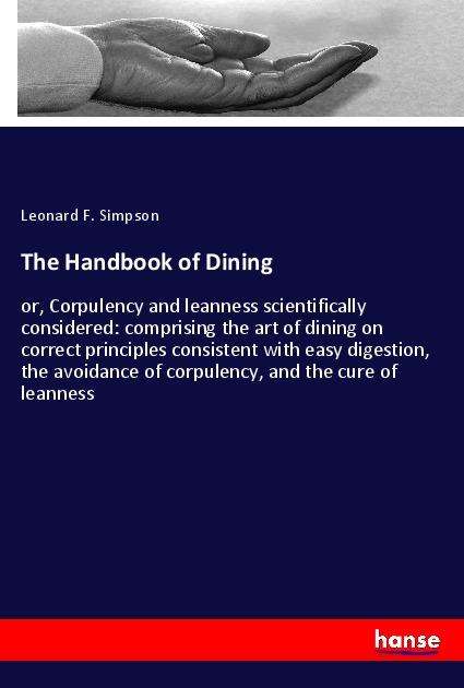 Cover for Simpson · The Handbook of Dining (Book)