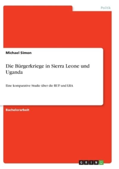 Cover for Simon · Die Bürgerkriege in Sierra Leone (N/A)