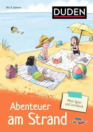 Cover for Marion Krause · Mein Spiel- und Lernblock 3 - Abenteuer am Strand (Taschenbuch) (2022)