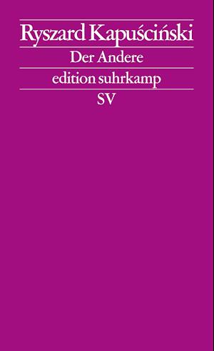 Cover for Ryszard Kapuscinski · Edit.Suhrk.2544 Kapuscinski.Andere (Buch)