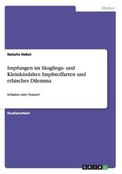Cover for Hebel · Impfungen im Säuglings- und Klein (Book) (2015)