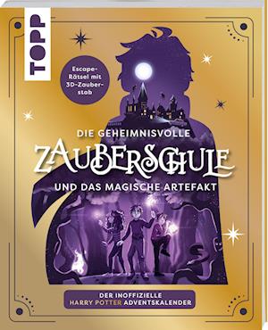 Cover for Joel Müseler · Die geheimnisvolle Zauberschule und das magische Artefakt: Der inoffizielle Harry Potter-Adventskalender (Book) (2024)