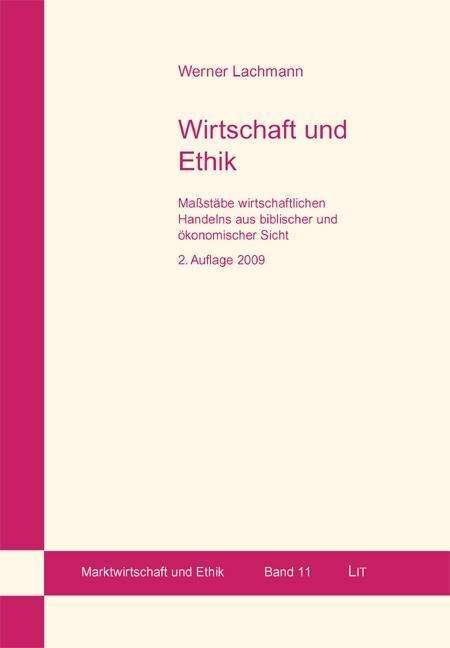 Cover for Lachmann · Wirtschaft und Ethik (Book)