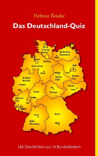 Cover for Helmut Reinke · Das Deutschland-quiz (Paperback Book) [German edition] (2017)