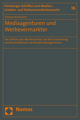 Cover for Kuhlmann · Mediaagenturen und Werbevermar (Bog) (2020)