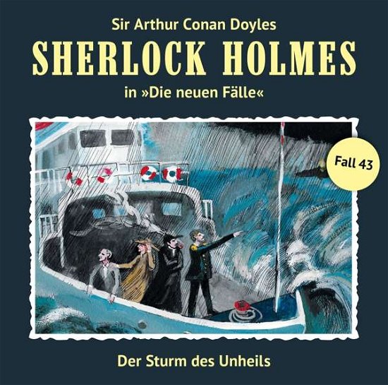 Der Sturm Des Unheils (Neue Fälle 43) - Sherlock Holmes - Music - ROMANTRUHE - 9783864734441 - November 22, 2019
