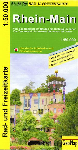 Cover for Geomap · Rhein-Main Rad- und Freizeitkarte 1:50 000 (Landkart) (2022)