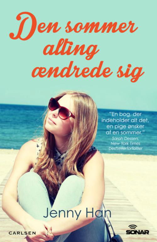 Cover for Jenny Han · Sonar: Sonar: Den sommer alting ændrede sig (Sewn Spine Book) [2.º edición] (2014)