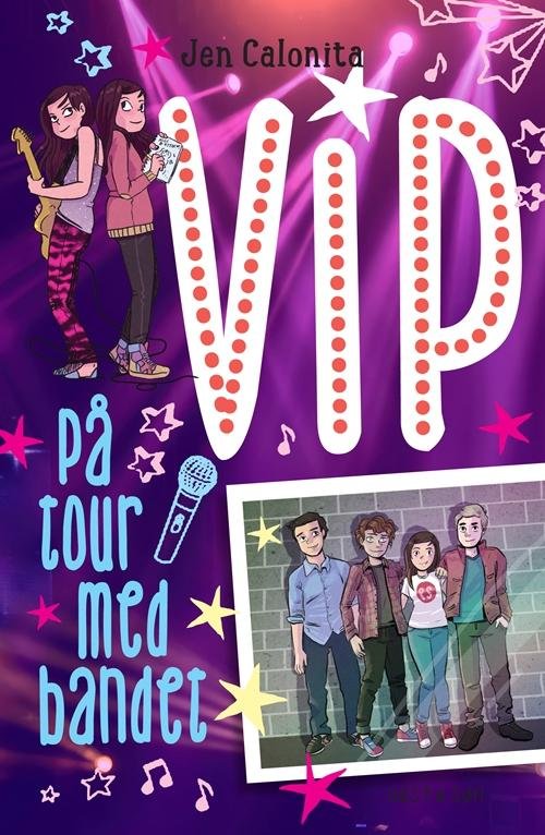 Cover for Jen Calonita · VIP: VIP - På tour med bandet (Sewn Spine Book) [1. Painos] (2016)