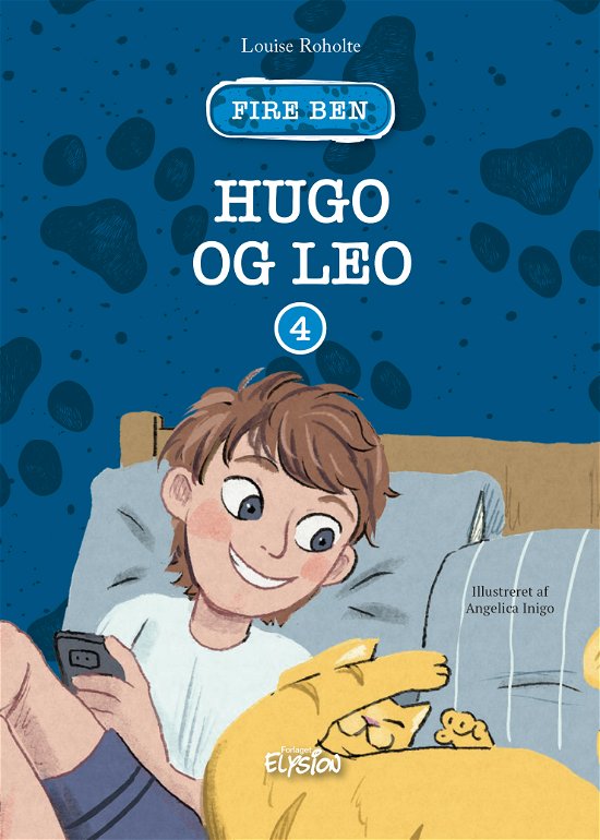 Cover for Louise Roholte · Fire ben: Hugo og Leo (Hardcover Book) [1. Painos] (2020)