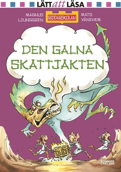 Cover for Magnus Ljunggren · Riddarskolan: Den galna skattjakten (PDF) (2019)