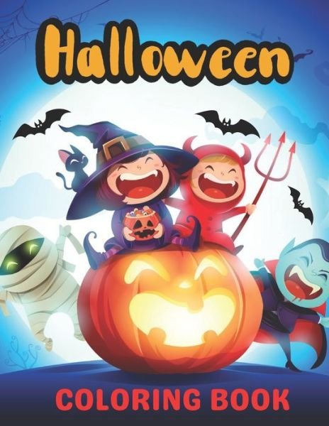 Halloween Coloring Book - Ao Akash Publishing - Kirjat - Independently Published - 9798547820441 - sunnuntai 1. elokuuta 2021