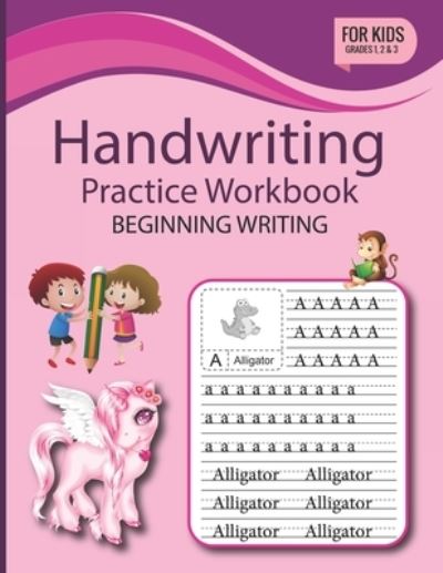 Handwriting Practice Workbook - Blue Star - Kirjat - Independently Published - 9798577434441 - sunnuntai 6. joulukuuta 2020