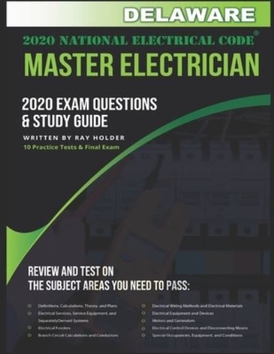 Ray Holder · Delaware 2020 Master Electrician Exam Questions and Study Guide (Paperback Book) (2020)