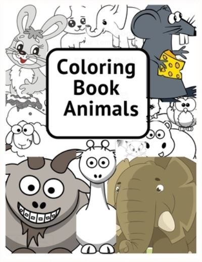 Cover for Coloring Book · Coloring Book Animals (Pocketbok) (2021)
