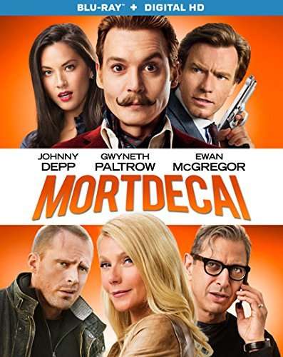 Cover for Mortdecai (Blu-Ray) (2015)